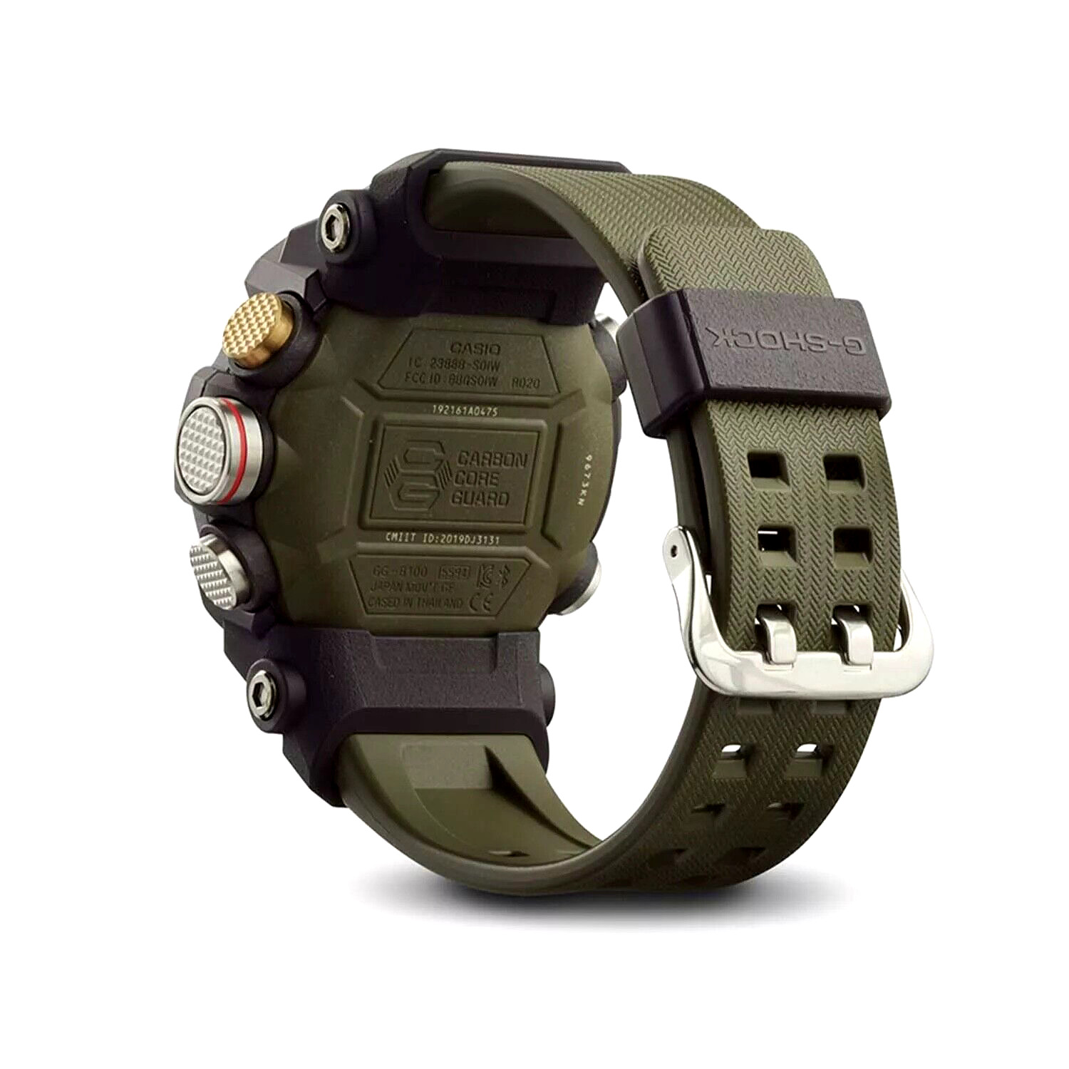 Genuine Casio G-Shock GG-B100 GGB100 dark green plastic back bottom cover