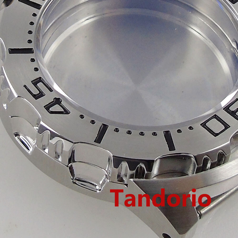 42mm AR Sapphire Crystal Watch Case for NH34 NH35A NH36 200M Monster 3.8 o’clock