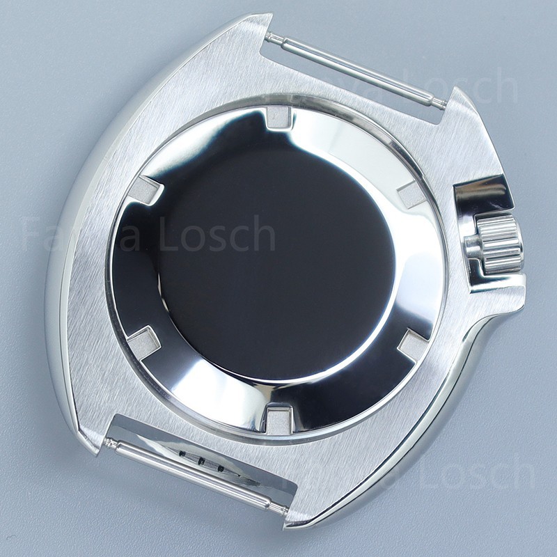 44mm Watch Case Modify Turtle Willard 6105 Mod Sapphire For Seiko NH34 35 36 38