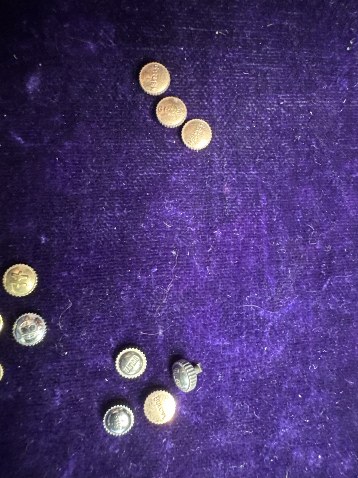 Vintage Watch Crowns Various Styles Branded