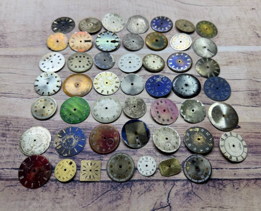 Dial for Soviet mechanical wristwatches of various types, Raketa and other USSR