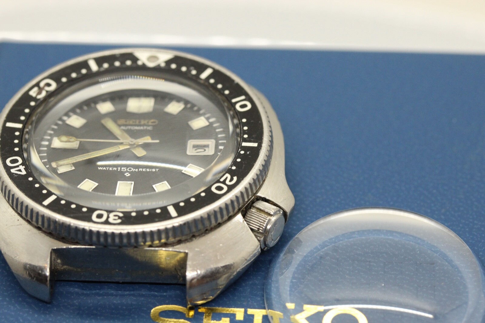 New Glass Crystal Seiko 6106-7110 6106-7117 6106-7119 Flat Top High Dome Swiss
