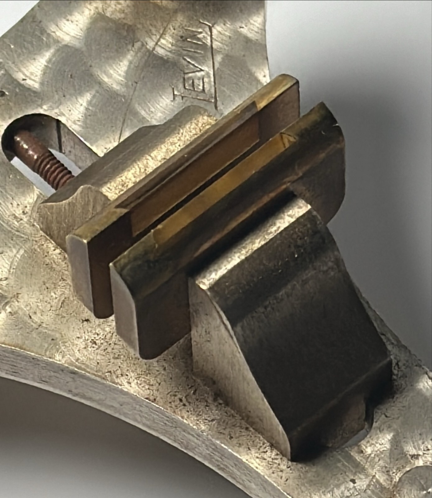 Levin Poising Tool No. 395 w/Agate Jaws w/Box out of a Watchmaker’s Estate!