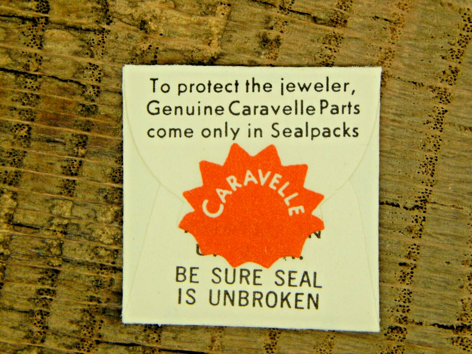 Genuine Caravelle by Bulova 11OZACB Date Jumper 596 Watch Part NEW OLD STOCK