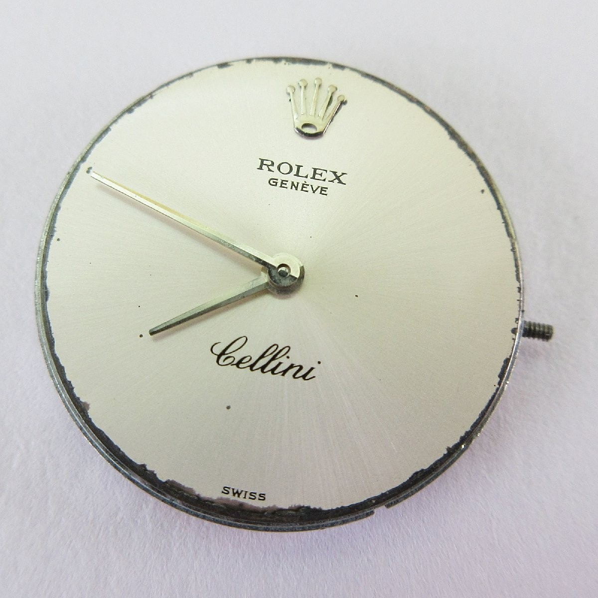 ROLEX Cal.1600 Cellini Movement Silver Dial Diameter 21mm