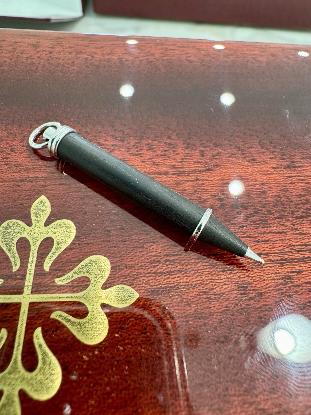 Authentic Patek Philippe 18k 750 White Gold Watch Pin Pusher Setting Tool Stylus