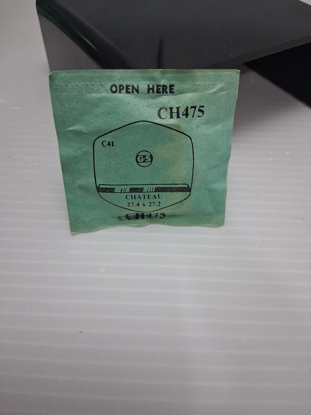 GS CH475 Watch Crystal Fit Chateau – 27.4 x 27.2 mm – Replacement / Repair