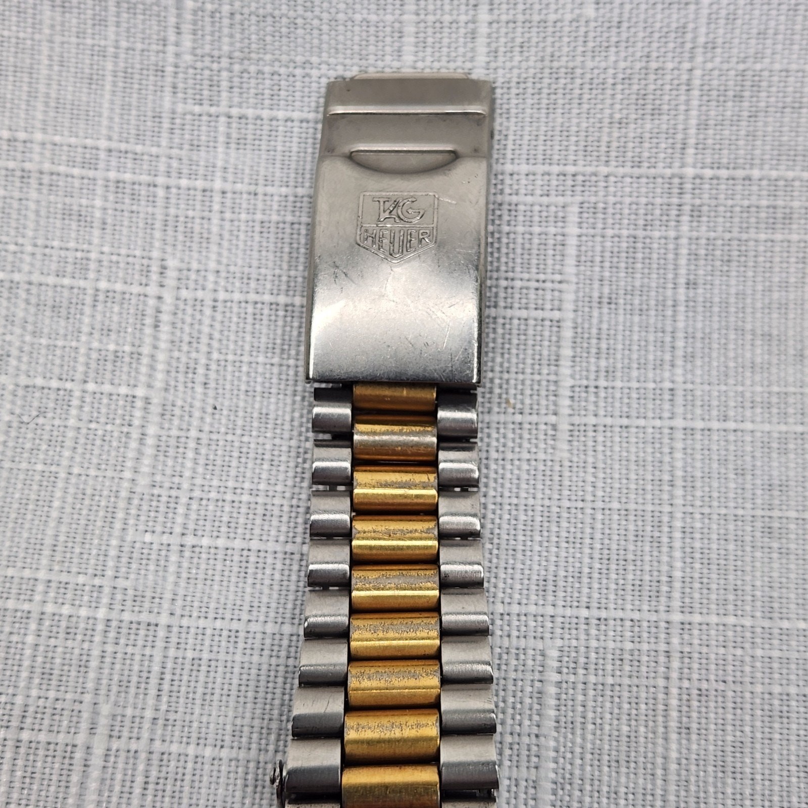 Tag Heuer Watch FOR PARTS 964.013 Gold and Silver Tone NOT WORKING