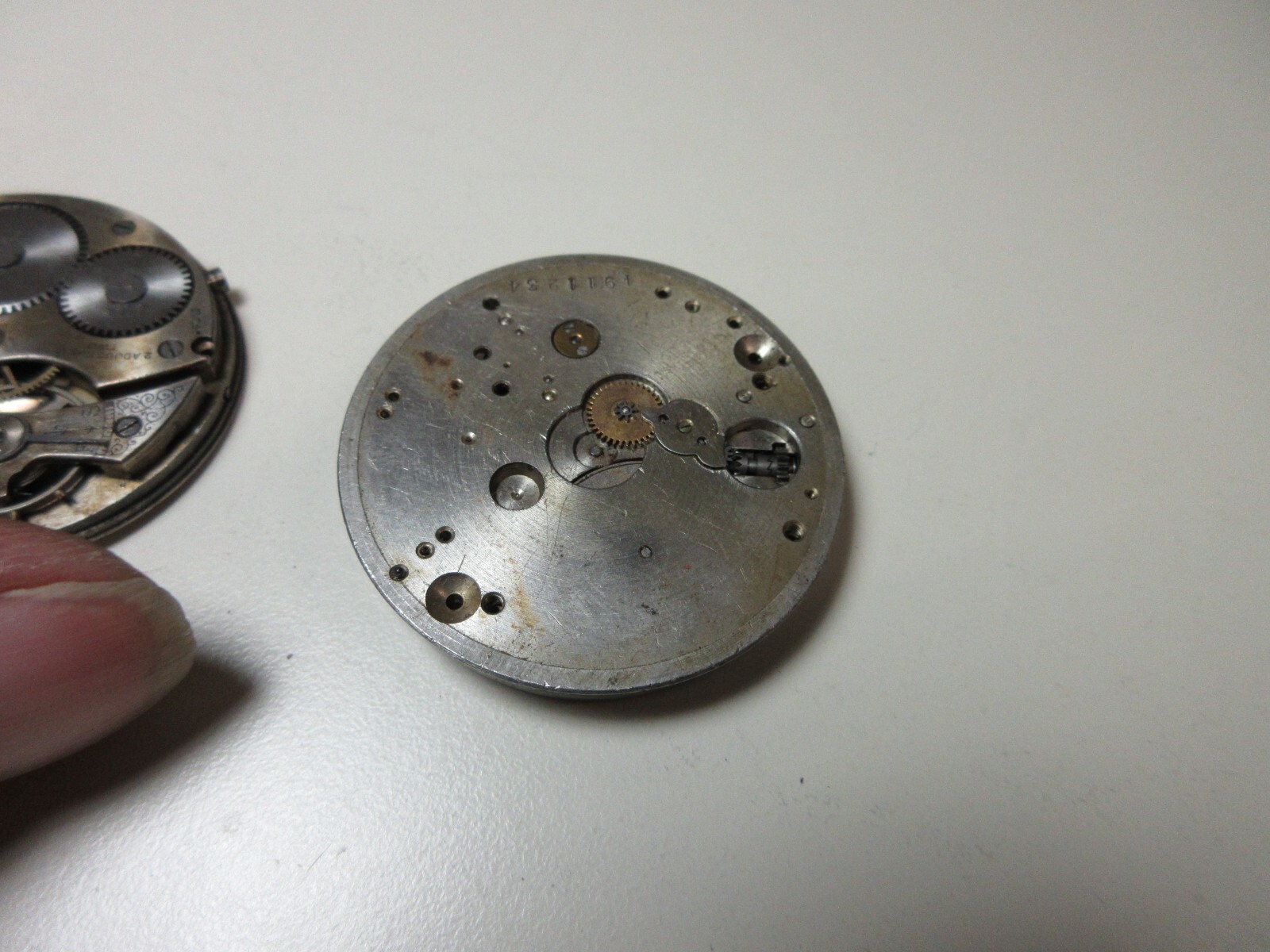 VINTAGE LOT ADMIRAL POCKET WATCH MOVEMENTS WATCHMAKER REPLACEMENT PARTS #32