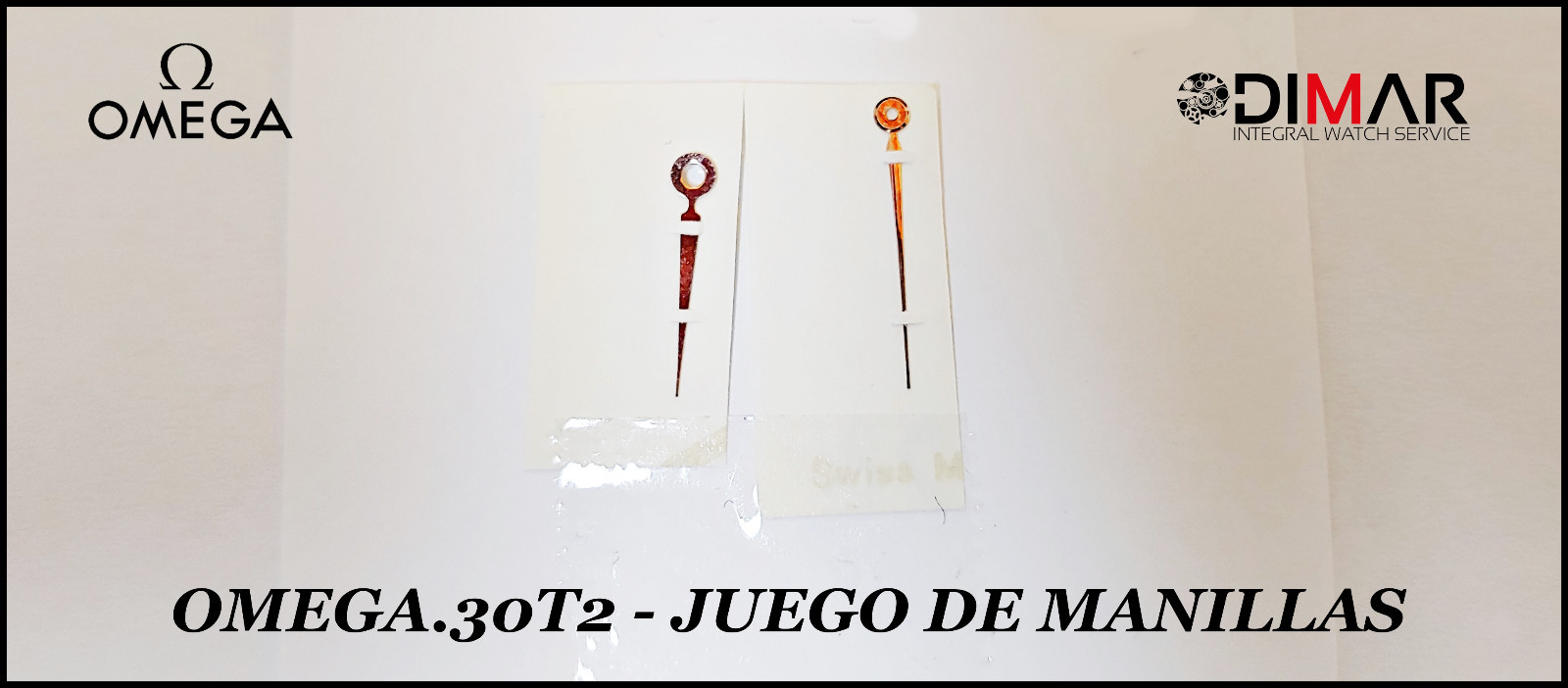 HANDS SET/LANCETTE (PAR DE MANECILLAS) OMEGA 30.T2