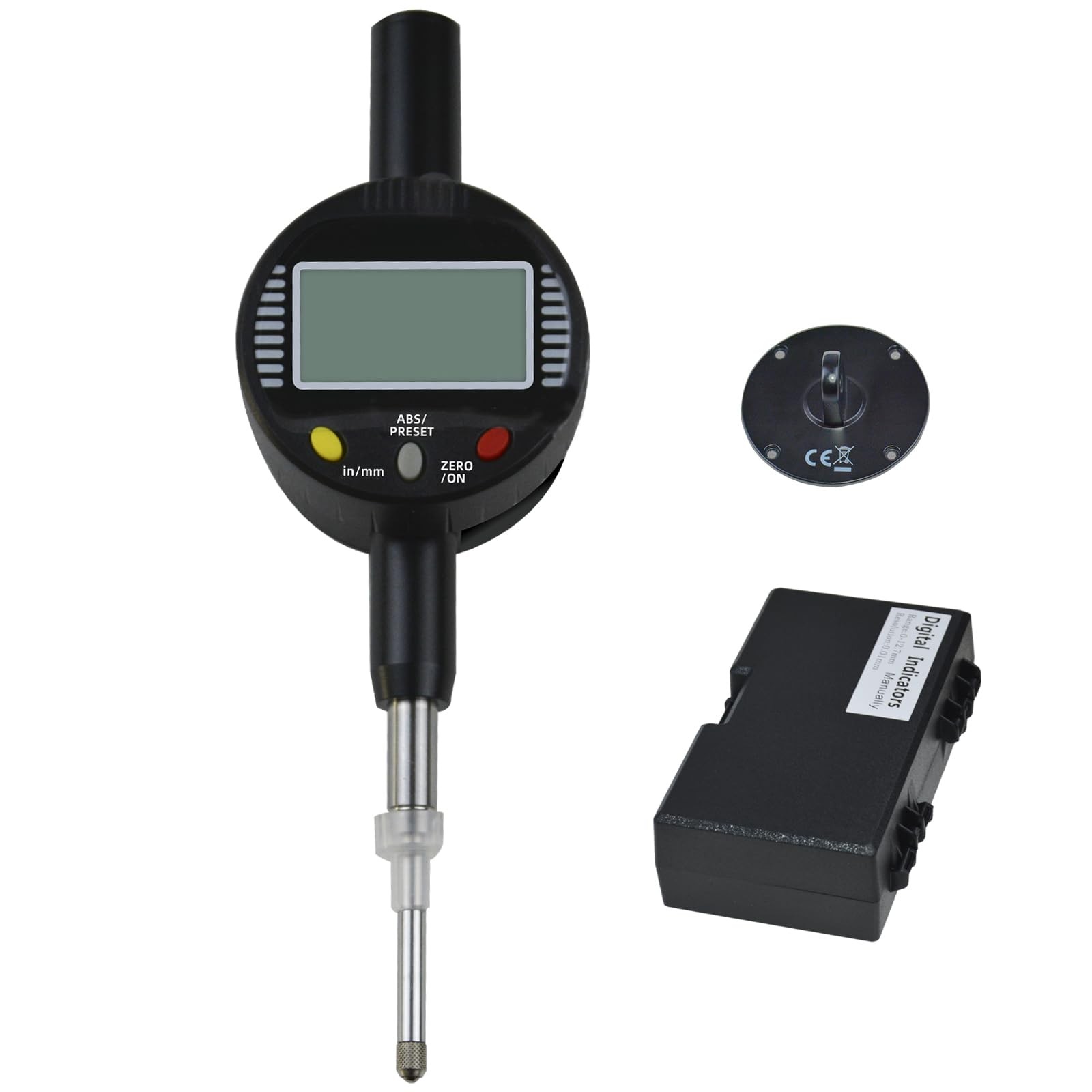 Digital Dial Gauge,with A Range of 25.4mm,Dlectrical 1 in/0.01