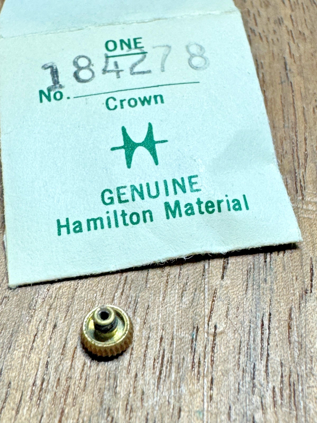 Hamilton 184278 Crown 8/0-14/0 CLD Dia 4.25 Tap 10 deep tube 2.5mm yellow
