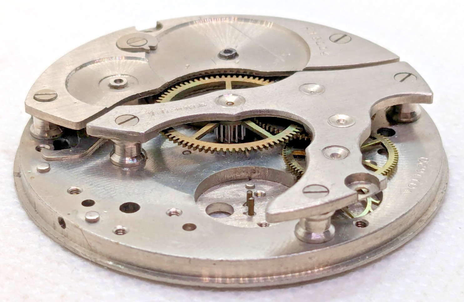 Vintage 40mm Pocket Watch Movement 116114 Crafts Jewelry Watch Parts Unbranded