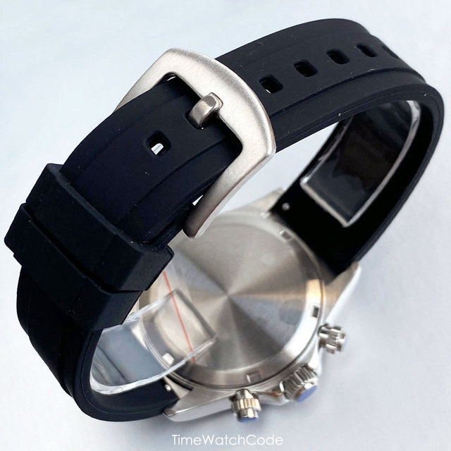 39mm VK63 Watch Case for DAYTONA Men Watch VK64 Movement Sapphire Chronograph