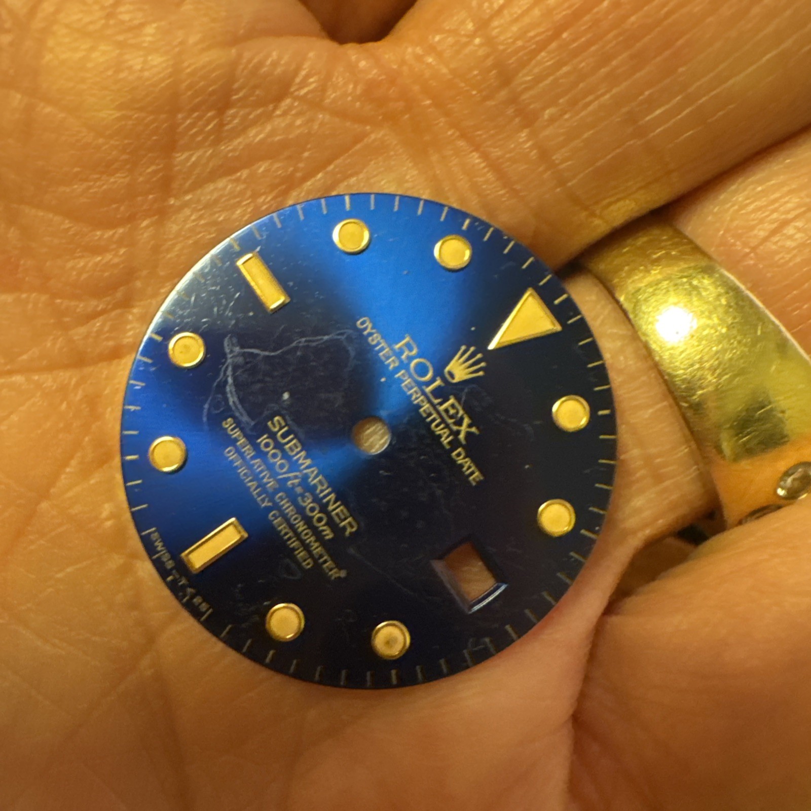 Original Rolex Oyster Submariner Blue Purple 16803 16808 16613 16618 dial (63)