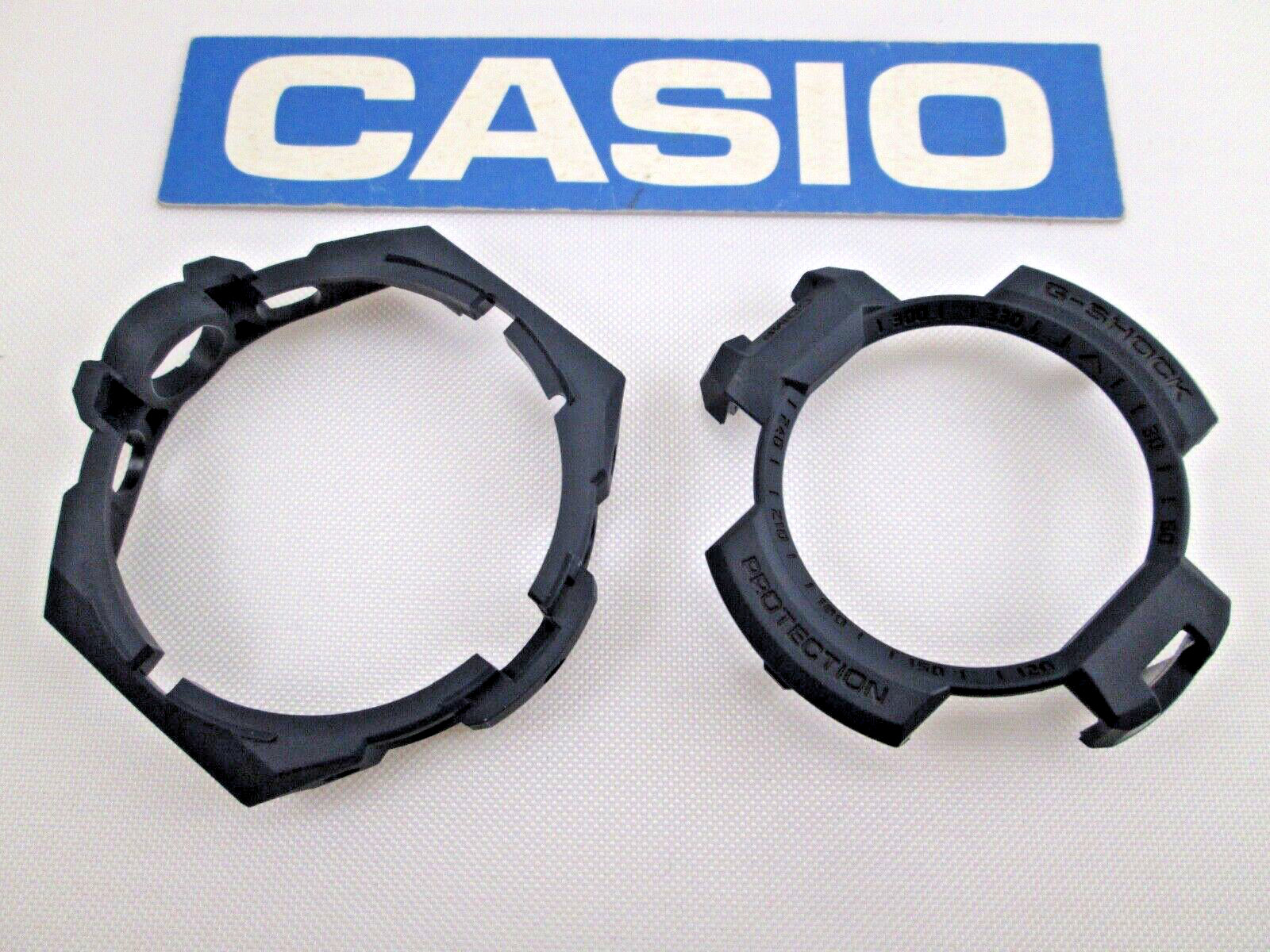 Genuine Casio G-Shock GA-1000 GA1000 dark navy blue resin watch bezel set