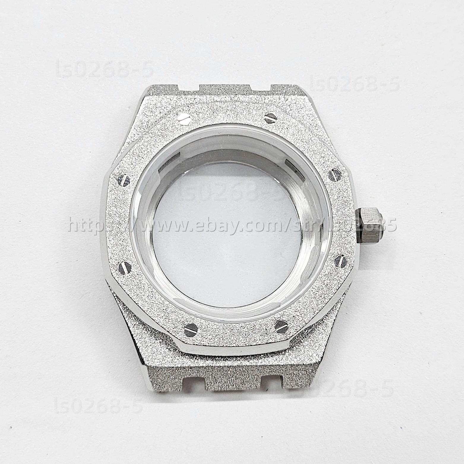 41mm NH35 Watch Case Stainless Steel Sapphire Octagonal Style Modified
