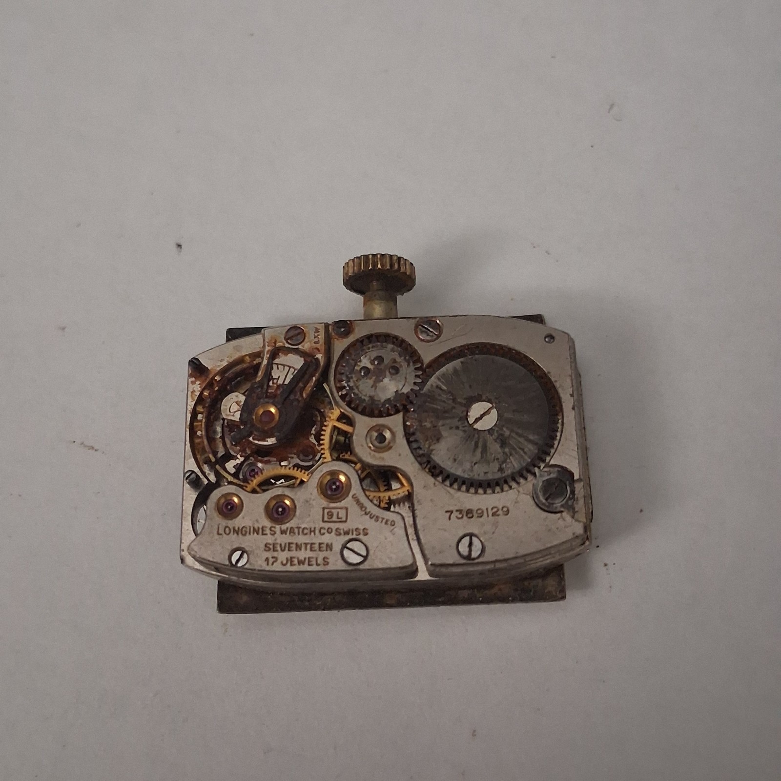 Longines 9L Manual Wind 17 Jewel Parts Movement Dial And Hands – Good Balance