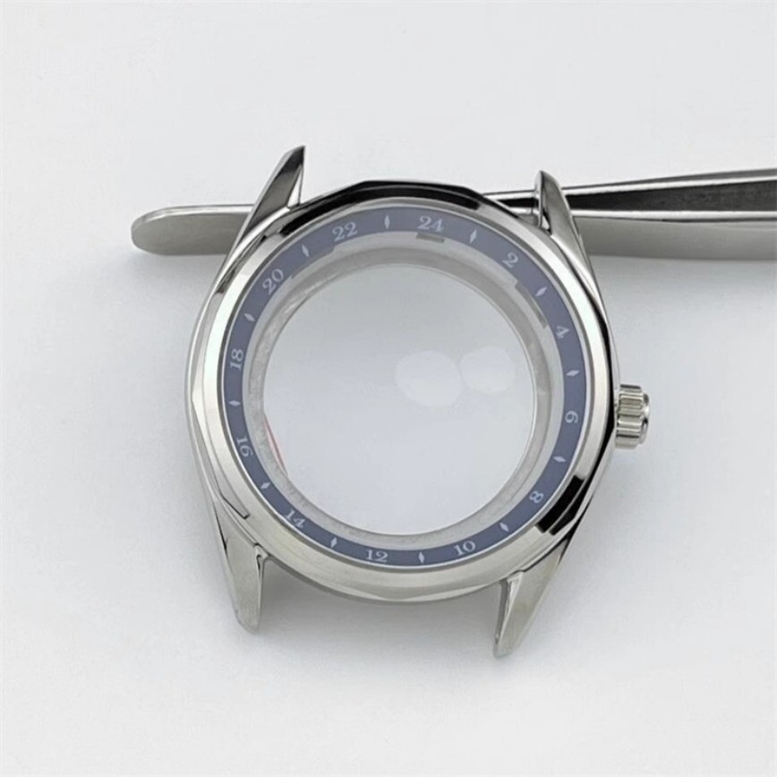39mm NH35 Case 316L Steel Sapphire Glass Fit NH35/36/4R35/4R36 Movements
