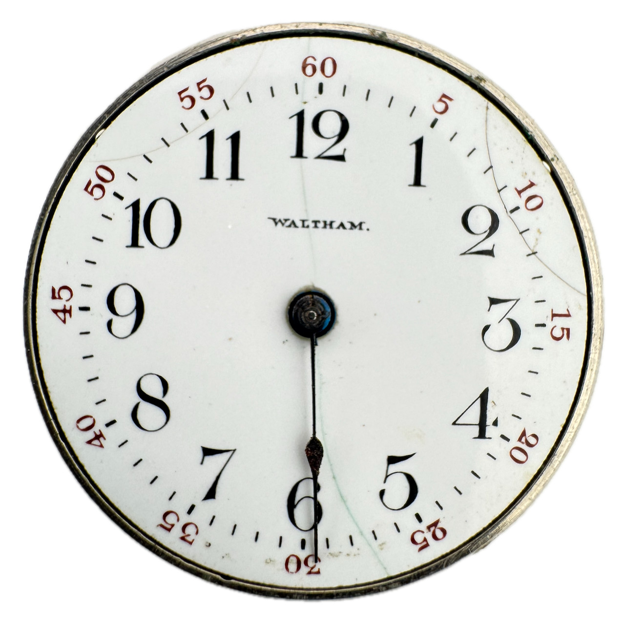Antique 6/0s 1903 Waltham 1898 15J Mechanical Pocket Watch Movement Ruby USA
