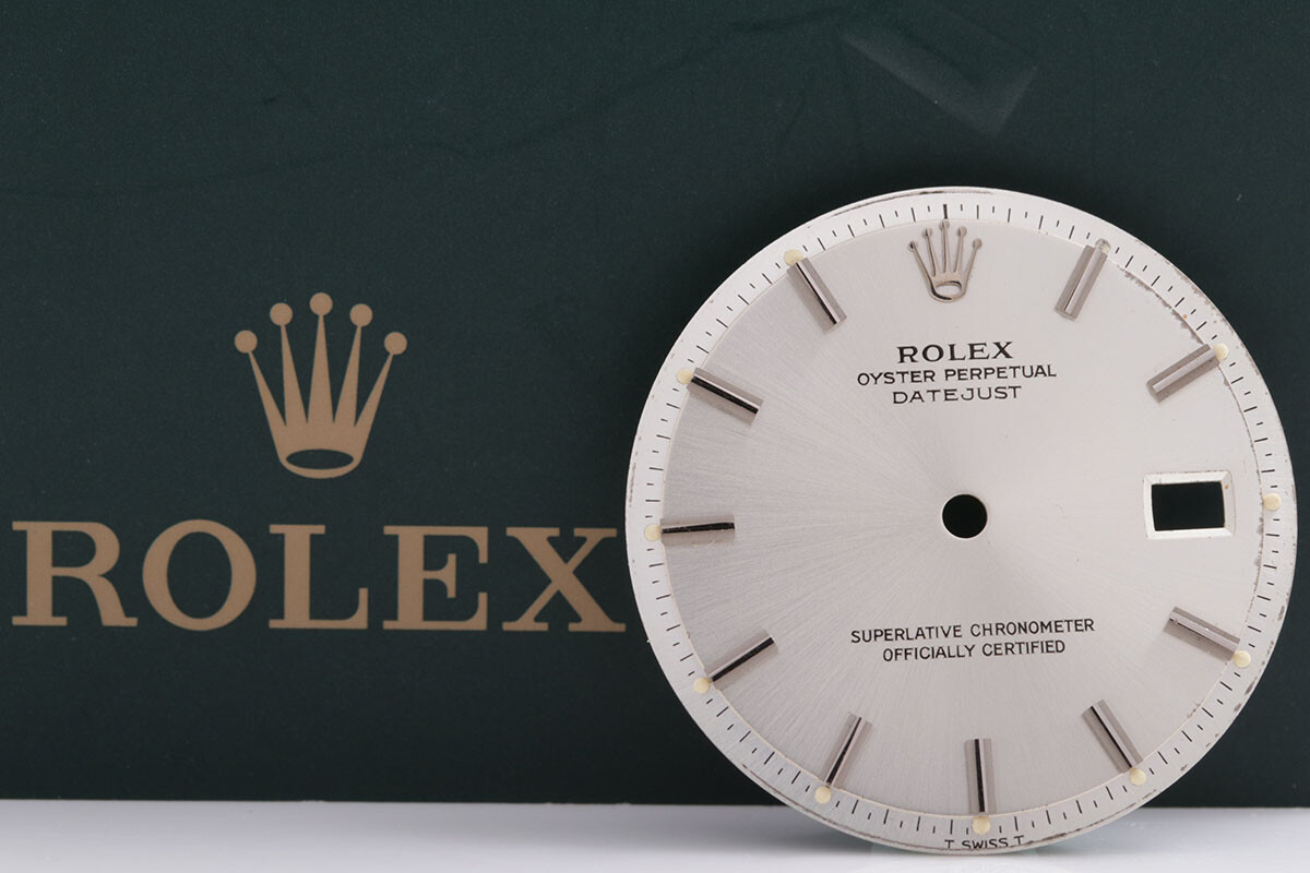 Rolex Mens Datejustsilver Stick Dial for 1601 – 1603 FCD14949