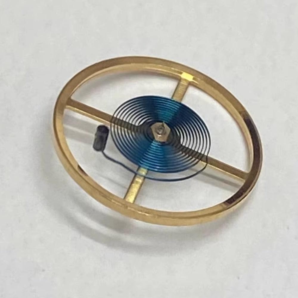 Complete Balance Wheel With Blue Hairspring For China Made 3135 3186 Movement