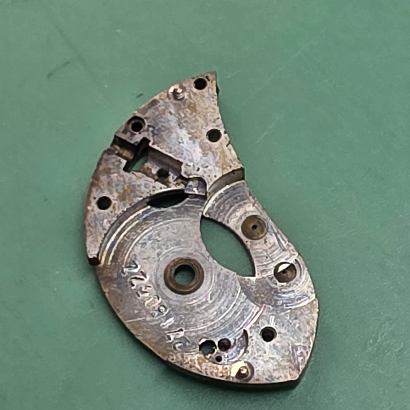 Barrel Bridge Elgin 6/0s 7j Grade 431 Model 2 Original Watch Part /W93