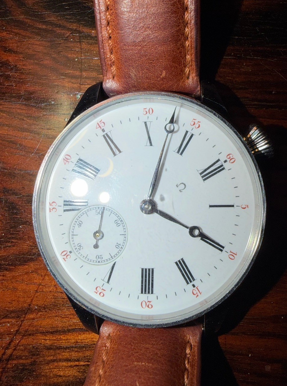 Excellent Vintage Omega “Marriage” Watch 1907, 17 Jewels. Swiss