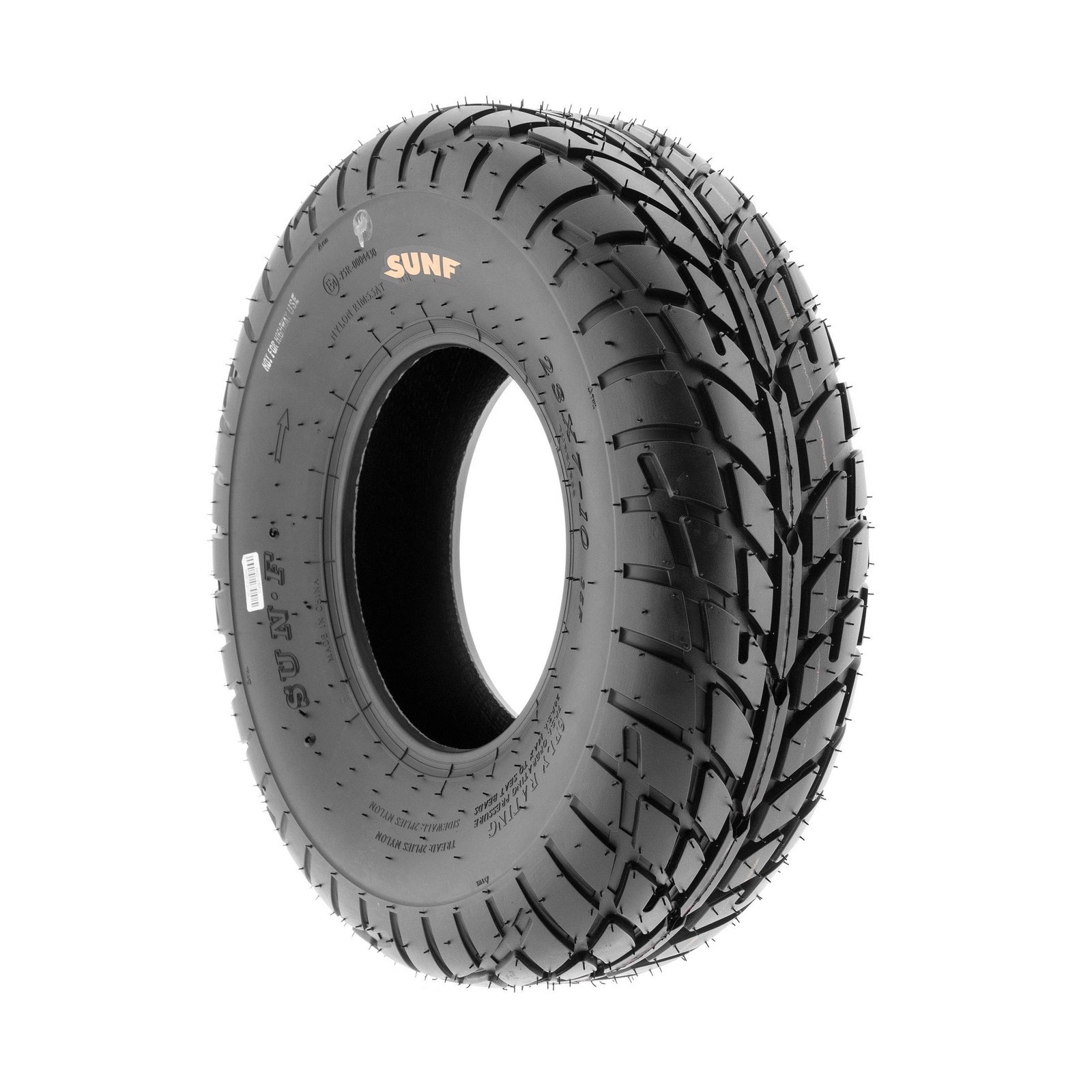 SunF A021 22×8-12 replacement ATV UTV Dirt Track & Flat Track Tire, 6 PR, Tub…