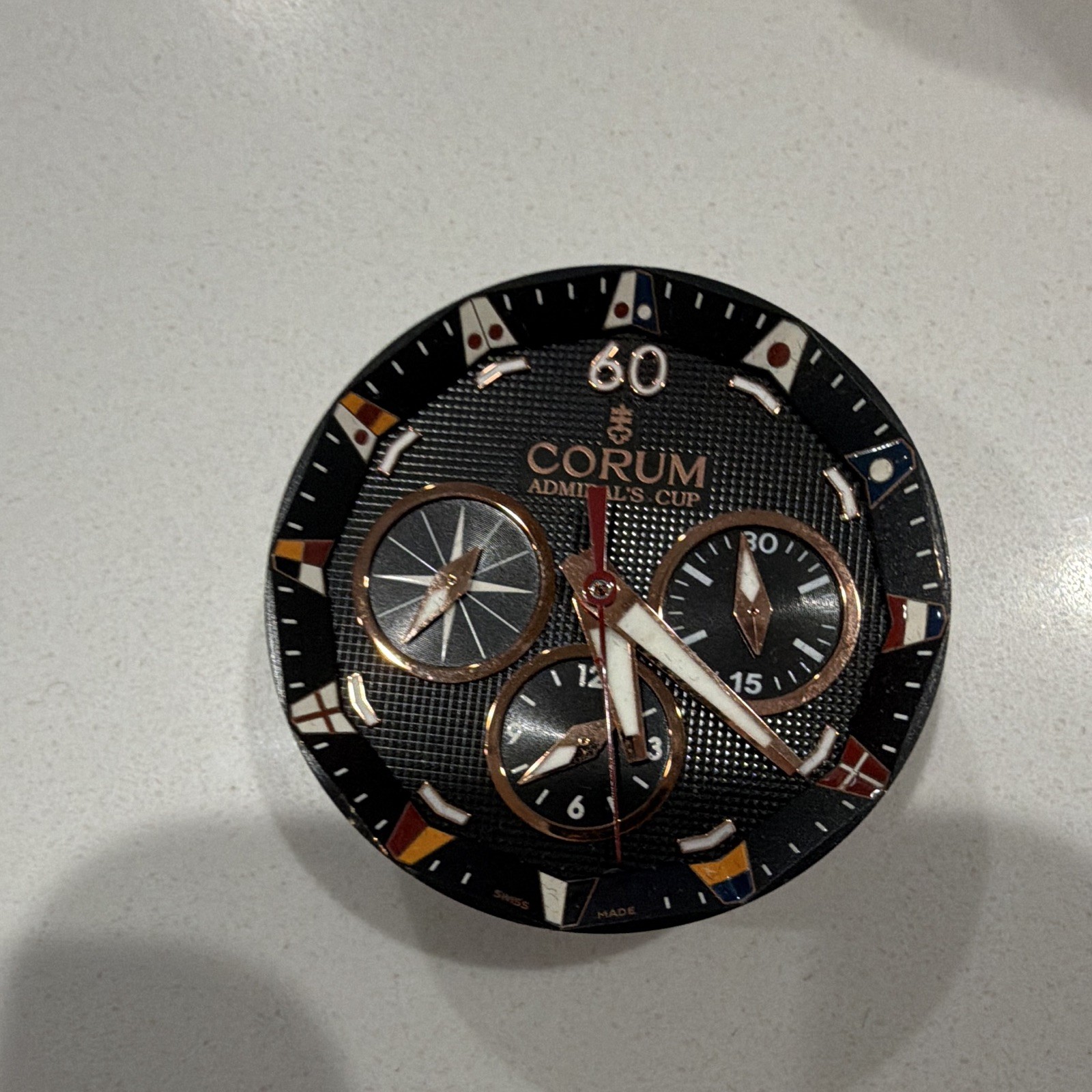 Corum Admiral’s Cup Mechanical Automatic Movement w/ Dial, Hands & Rotor