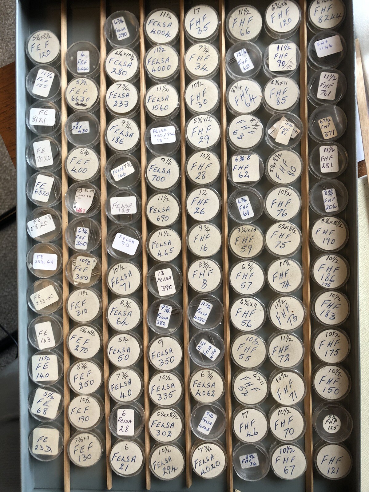 Vintage Watch Stems for FE , FEF, Felsa and FHF Watch movements as seen in photo