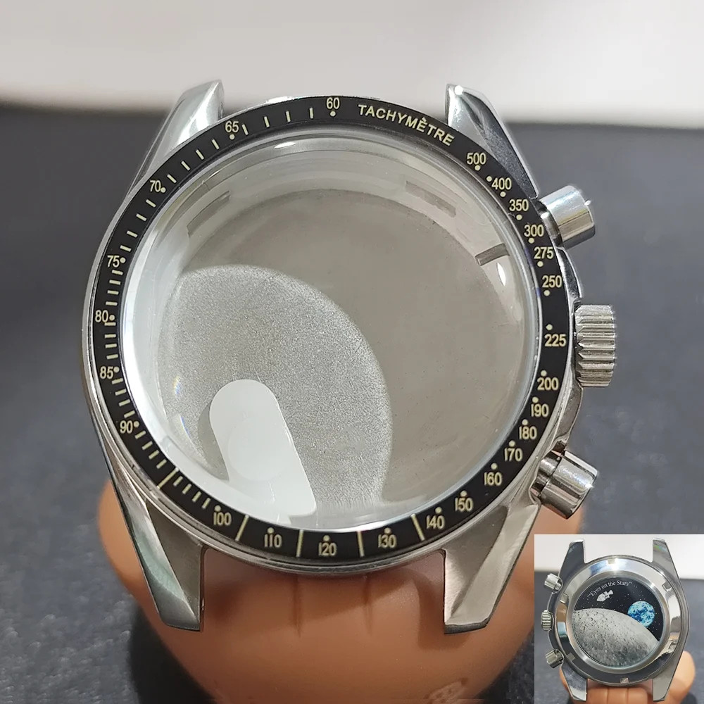 VK63 VK64 39.7mm Moon Watch Style Metal Case Chronograph Accessories
