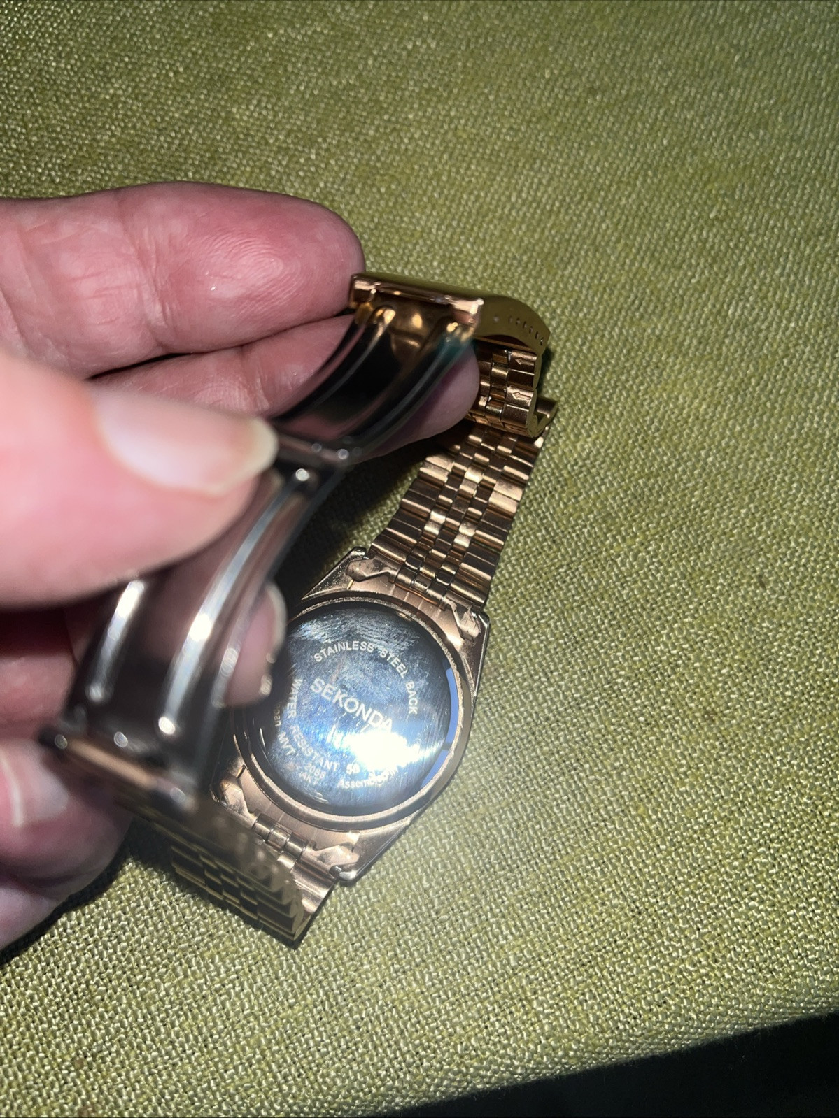 Gents Seconda Quartz Watch In New Condition