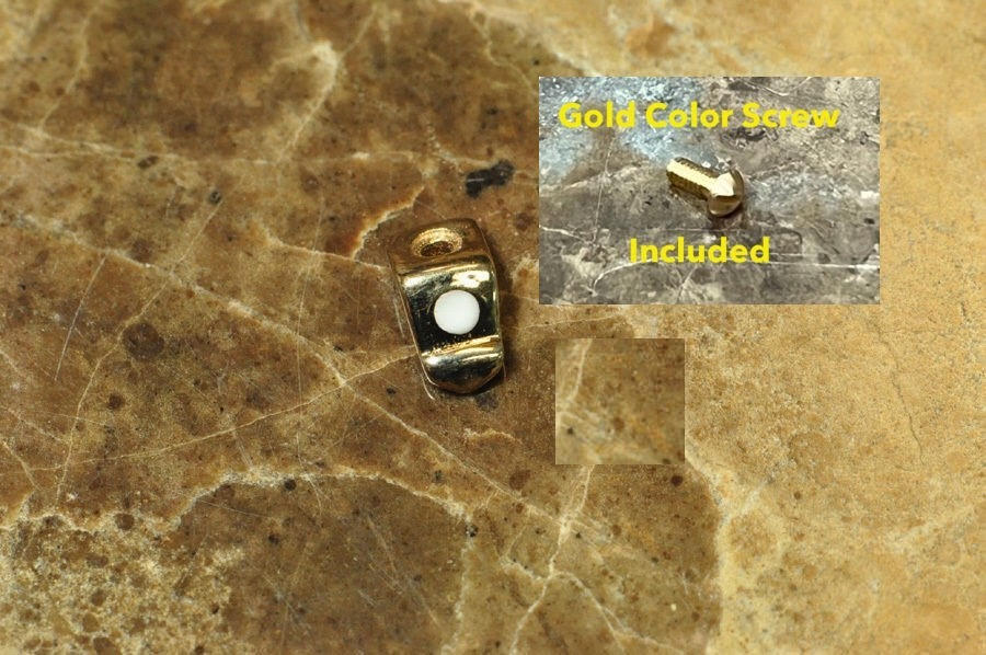 Rider Tab Steel or 18k Gold 15 30 45 12 Dot Watch Parts with steel screw S E W