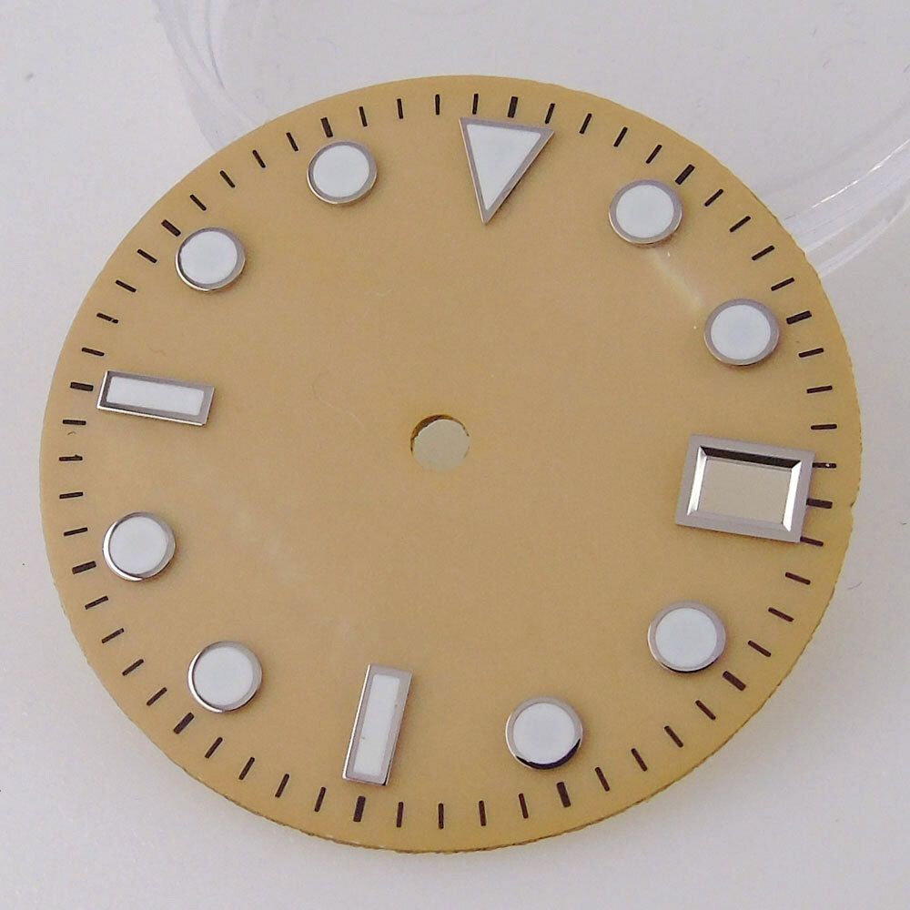 28.5mm Mother of Pearl Dial Hands Set Fit NH35A NH36A 7s26 Automatic Movement