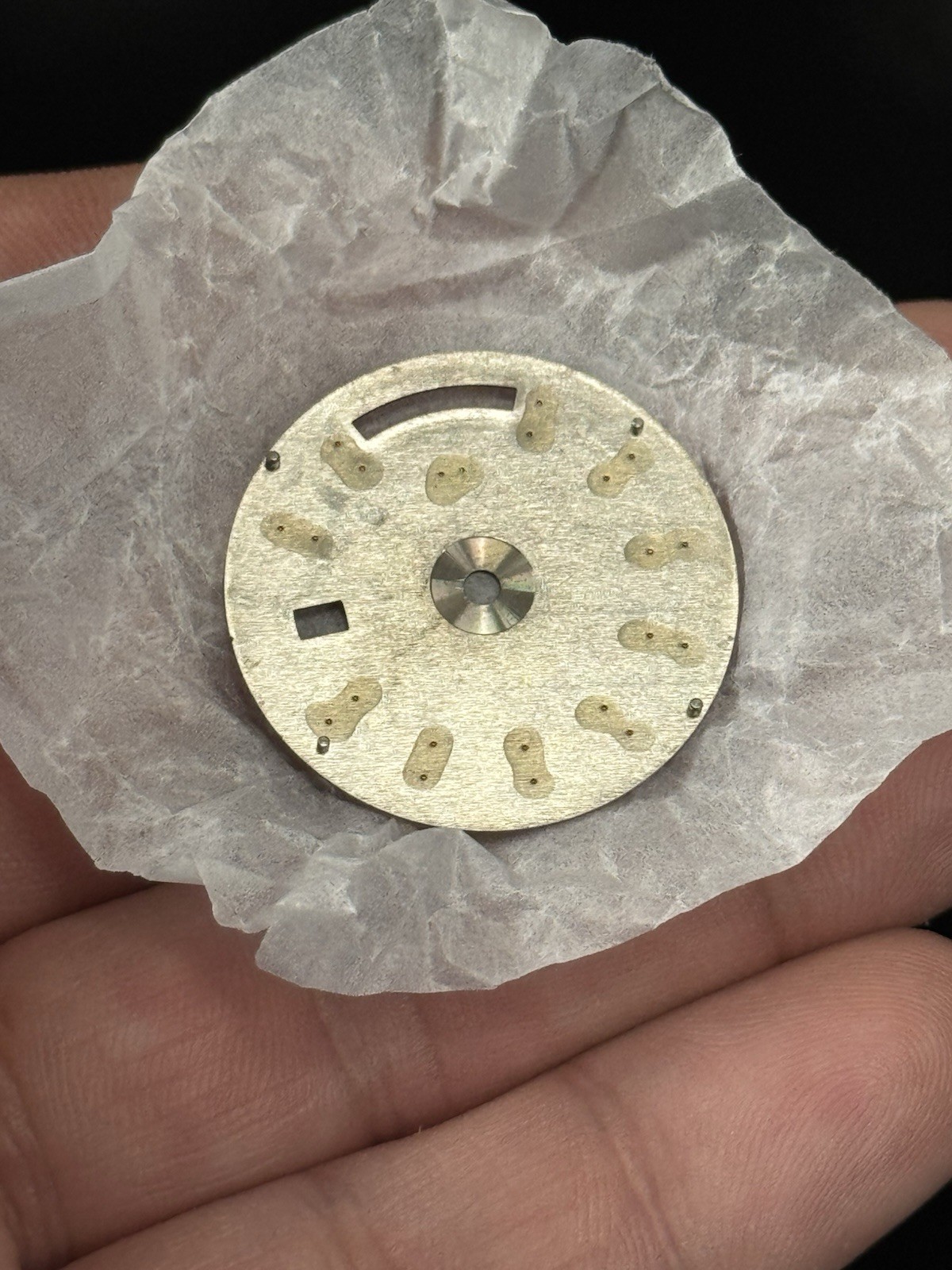 Custom Rolex Dial Cherry Red Day-Date 28.5mm for 128238, 128235, 128239 w/ Hands