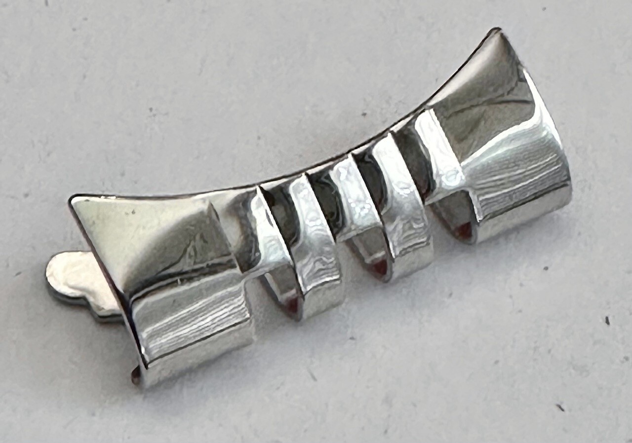 HEUER HLB Stainless Steel 18mm End Link FREE U.S. shipping