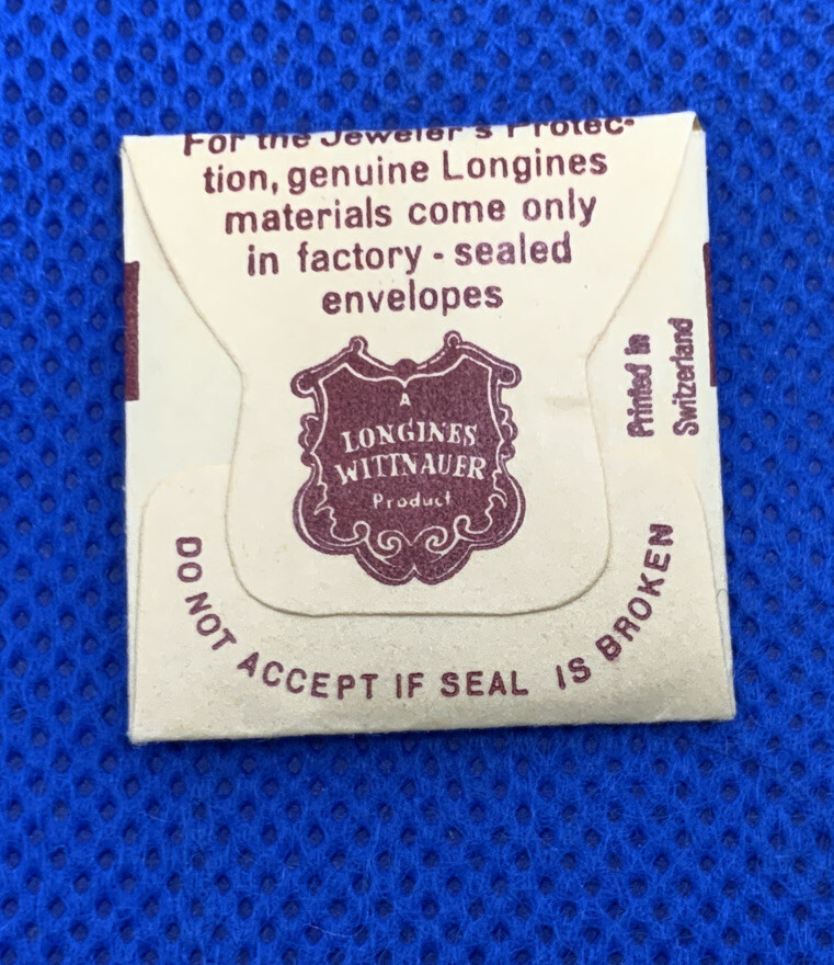 Longines 950 Part 2557/1 Date Indicator. (at 3) Sealed. New Old Stock. 43-46 L