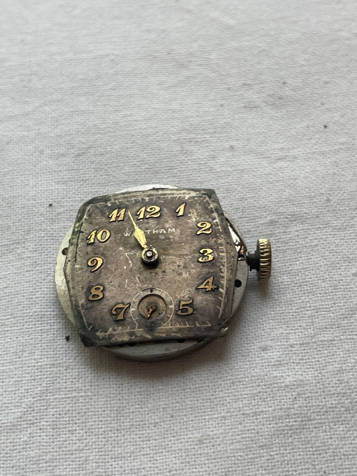 Waltham Premier – movement for mens watch AS IS good balance!, lot 1806
