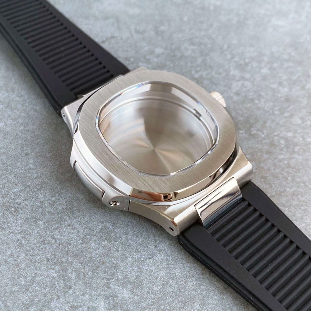 Square 40mm Steel Watch Case (case+strap+dial) Fit Nautilus stlye NH35A NH36A