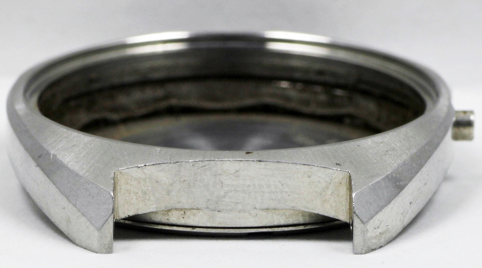 Perseo Stainless Steel Appointed TO FS Italian Railways Vintage Watch Case only