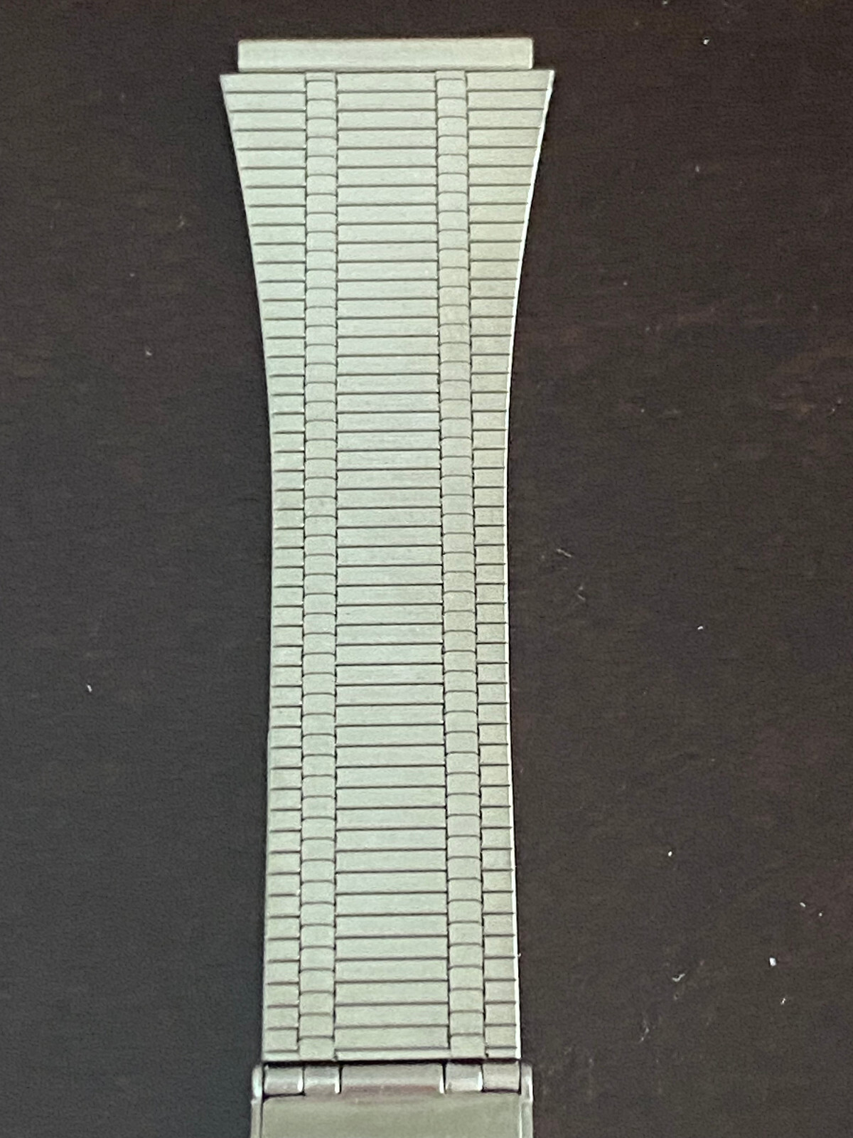 VINTAGE N.O.S. STAINLESS STEEL 20MM ADJUSTABLE WRIST WATCH BAND ONLY