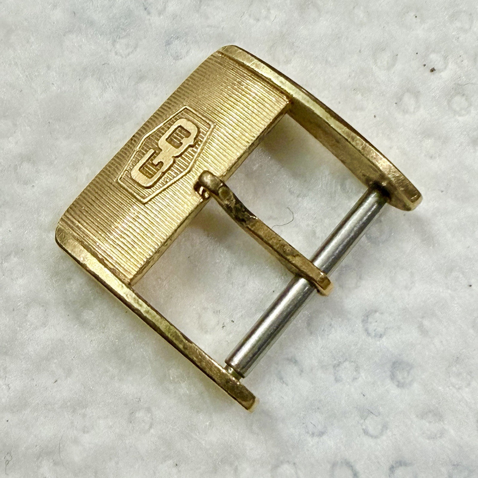 Vintage Genuine SEIKO Grand Quartz GQ Watch Band SGP Gold Buckle 15mm Japan