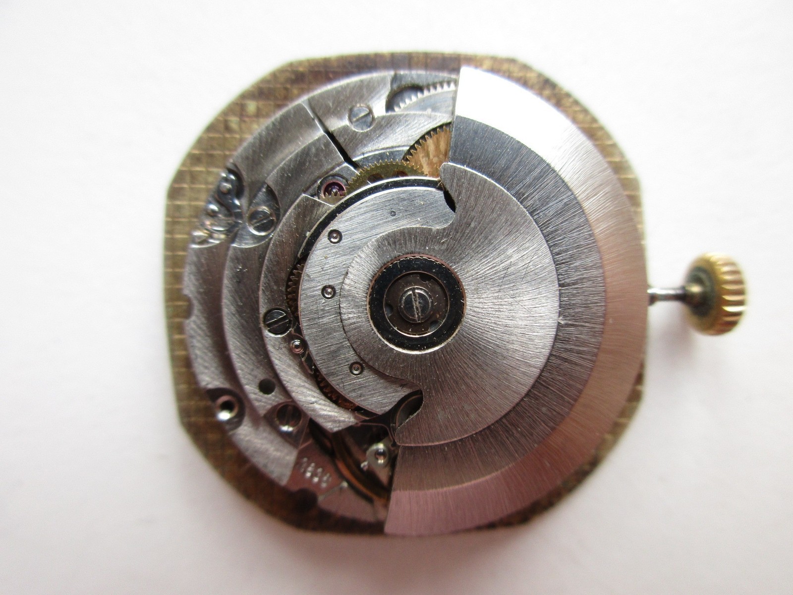 ETA cal. 2836 Day Date Swiss automatic watch movement – running