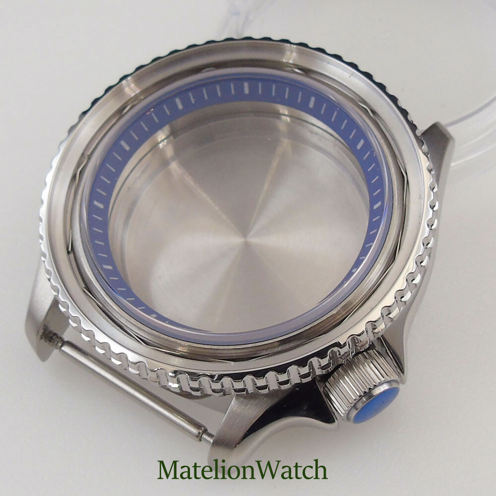 Diver Watch Case 200M Waterproof Fit For NH35 NH36 Sapphire Glass Turning Bezel
