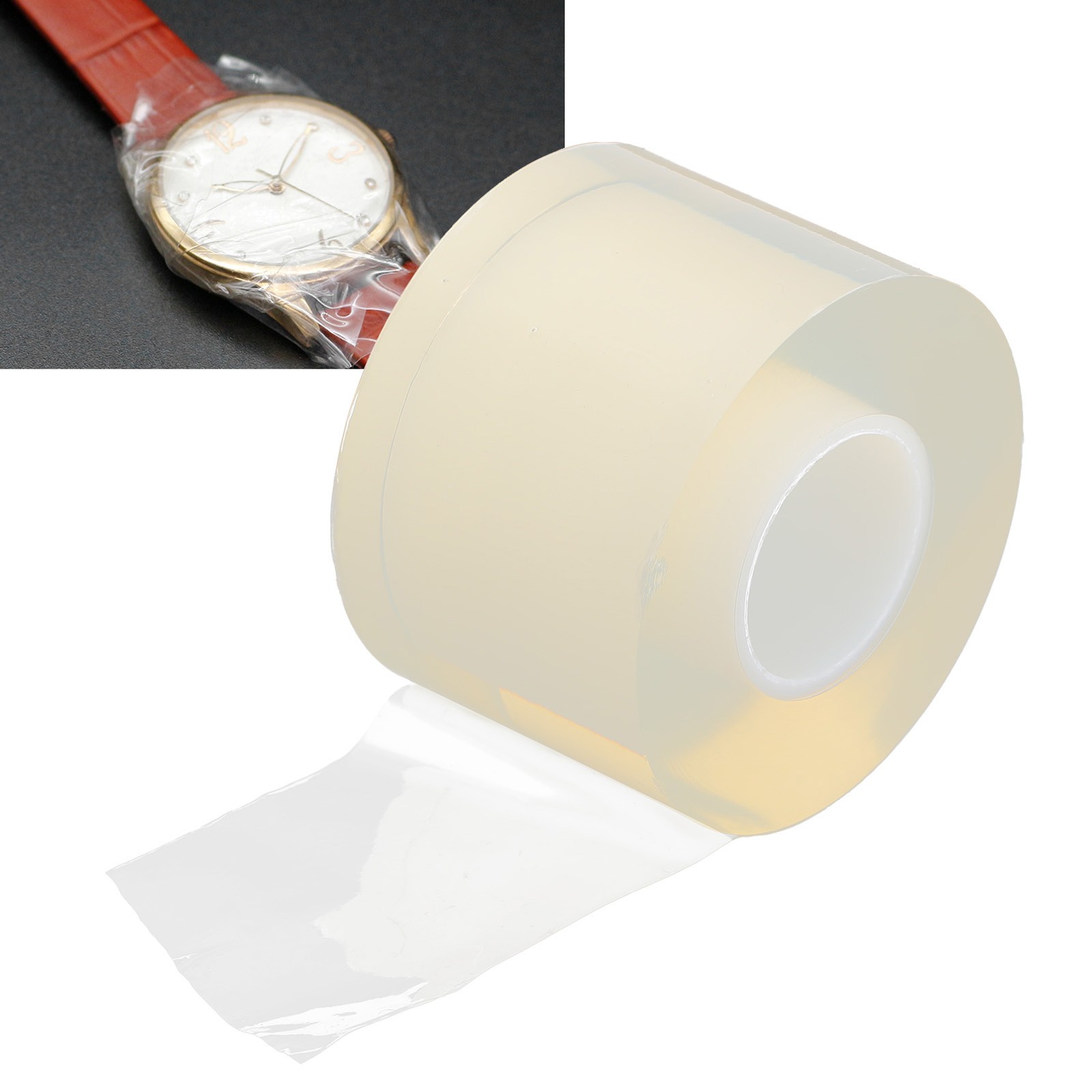 Watch Protective Film AntiStatic Transparent Watch Jewelry Protector Tape W