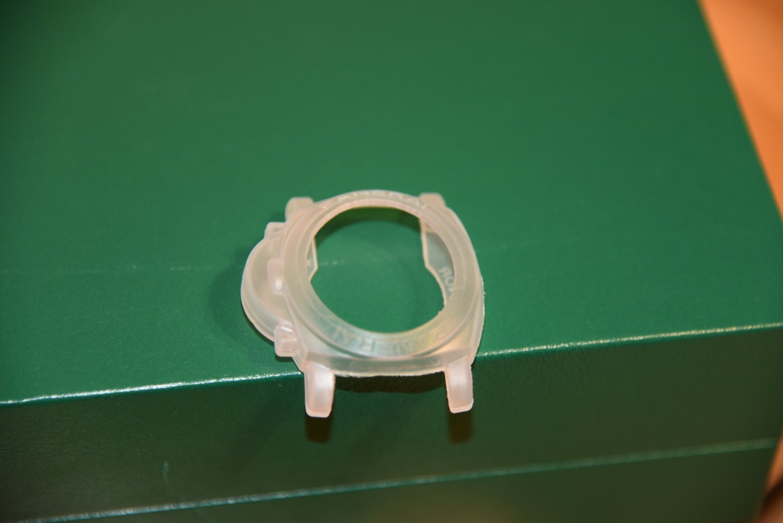 Genuine OFFICINE PANERAI LUMINOR 40MM Case Bezel Crown Guard Protector Silicone