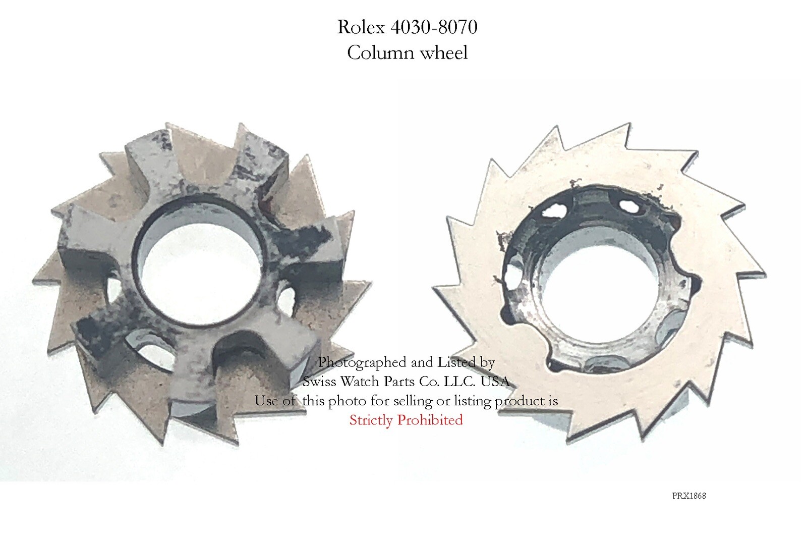 Rolex Caliber 4030 8070 Column wheel Genuine Watch Movement Part