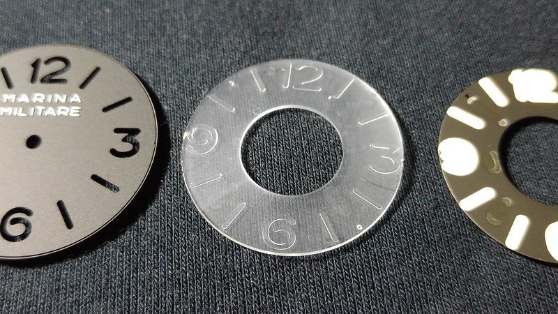 Custom Made real 3 pieces construction dial your Homage project