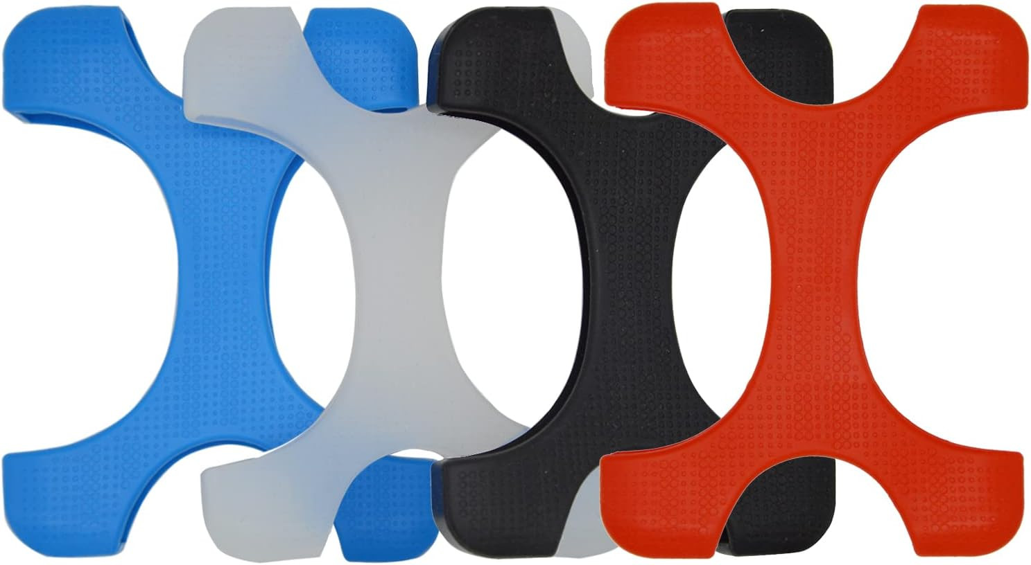 4 Pieces of 2.5 Inch Silicone Hard Drive Protective Case, Shock Proof and Drop P